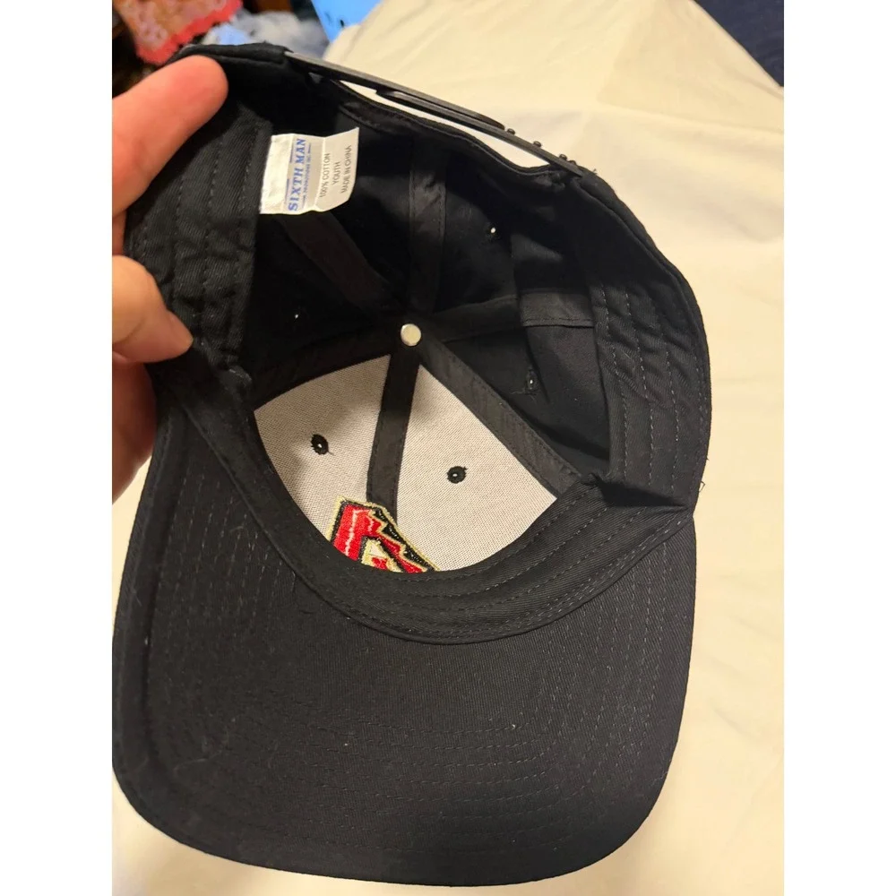 Arizona Diamondbacks Youth‎ Snapback Hat Black Cotton MLB Baseball Cap Sixth Man